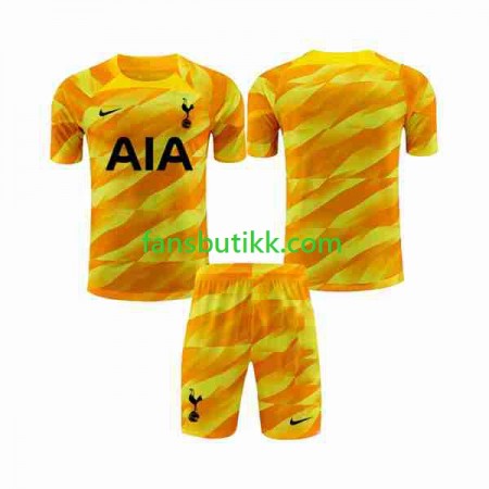 Fotballdrakt Tottenham Hotspur Keeper Barn Bortetrøye 2023-2024 Kortermet